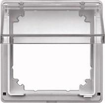 MERTEN 516960 intermediate ring aluminum AQUADESIGN