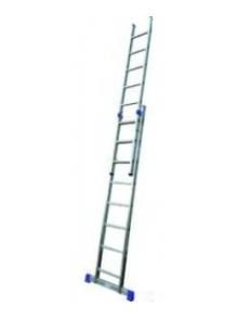 PROTEC.class 05105216 Ladders Aluminium extension ladder 2x10 Trav. PAST210