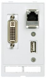 Murrelektronik 4000-68000-0820000 1USB-A Bu/Bu 1RJ45 Bu/Bu 1DVI Bu/Bu Modlink front panel interface