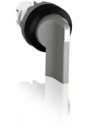 ABB Stotz-Kontakt M2SS5-10U, selector switch actuator AC grey, 2 positions, long rotary handle, 1SFA611204R1007