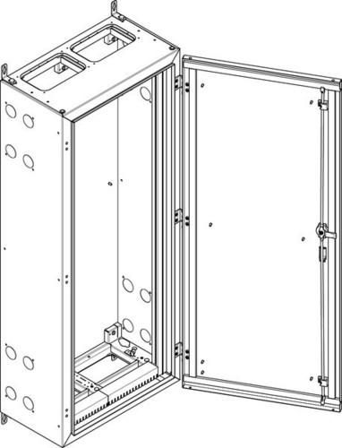 ABN protective insulated IP55 590x1440x340mm wall housing (NT29P)