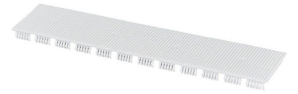 Eaton 178975 empty space cover 12 division units white fine ribbed