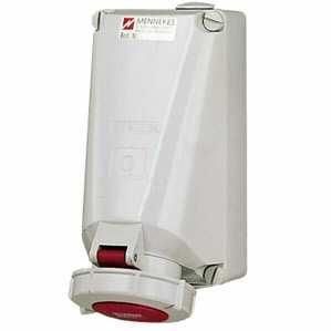 Mennekes 5515 wall socket 16A 5-pin 6h 400V IP67