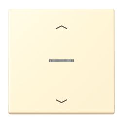 Jung LC101KO5P201 rocker with light guide, with arrow symbols for 1-way button, LS series, white