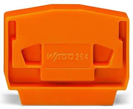 Wago 264-369 orange end plate and intermediate plate