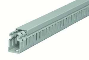 OBO Bettermann LKV 37025 37.5x25 stone grey wiring duct, 6178305