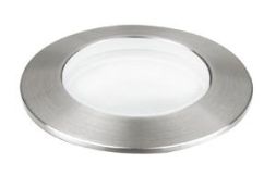 Brumberg P3817WW LED floor recessed light. 1W/350mA, LF:ww