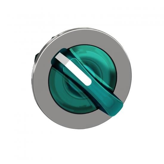 Schneider Electric ZB4FK1233 f illuminated selector switch ZB4F d:30mm green 2S front element