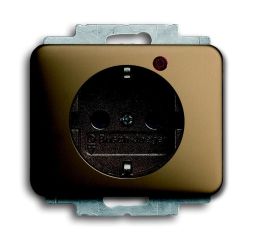 Busch-Jaeger 2310 EUGL/VA-21-11 Busch-Protector® SCHUKO® socket insert, with surge protection bronze