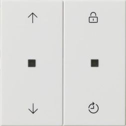 Gira 536303 operating unit S3000 Memory System 55 pure white