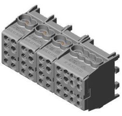 Pollmann 2080435 HLAK 25-4/12 gr-S grey 25qmm 4-pole main line branch terminal