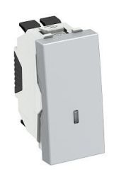 OBO Bettermann WS-UKL AL0.5 with control, aluminum painted on/off switch, 6120930