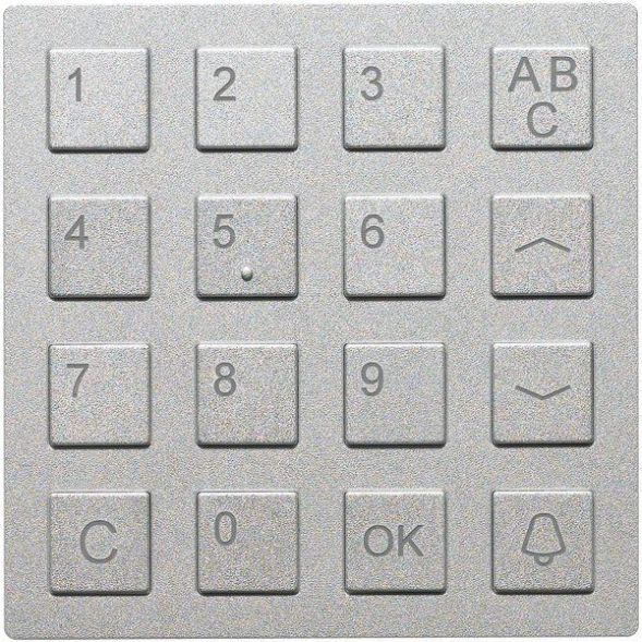 TCS AMI10300-0010 silver keyboard module