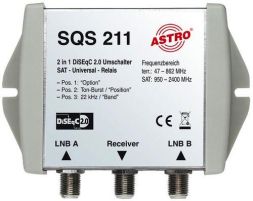 ASTRO Strobel 00320211 SQS 211 22kHz Diseqc 2.0 Toneburst Optio Position Switch