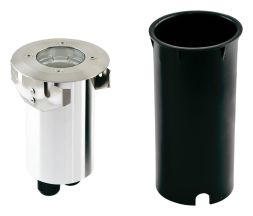 EVN 673510 round aluminum IP66 GX5.3 max.35W 12V recessed floor spotlight