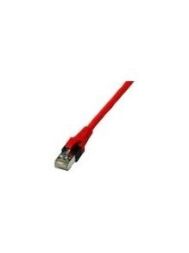 PROTEC.net 05300587 Cat6A-ISO 4P26 S/FTP 2xRJ45 3.0m patch cable halogen-free red