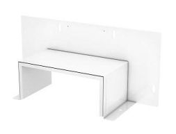 OBO Bettermann BSKM-WA 1025RW I120 100x250 pure white wall connection, 7216654