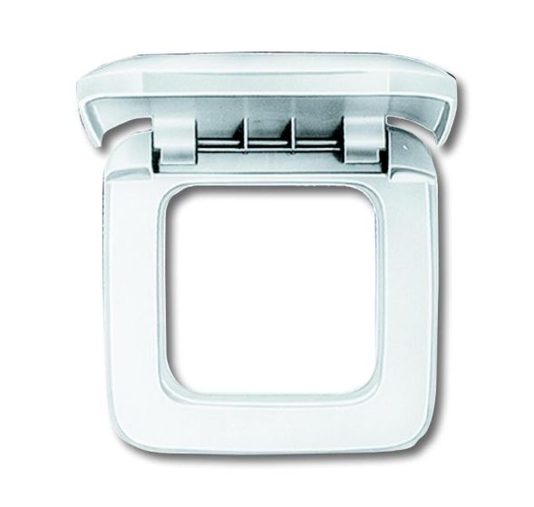 Busch-Jaeger 2518-214 cover frame, 1-way frame alpine white