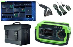 Gossen Metrawatt M708E Secutest Lemongreen test equipment set