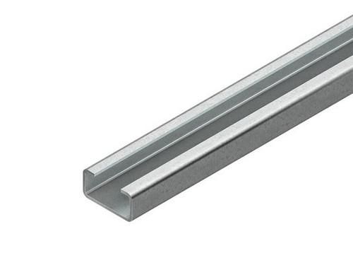 Niedax 2970/6BO C-profile slot width 16 30x15x6000mm anchor rail