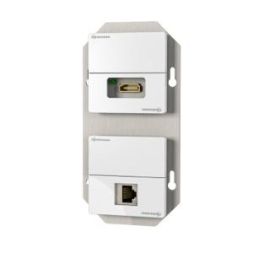 Kindermann 7456000544 Konnect design click HDMI/CAT6 - Rx connection panel