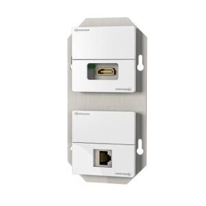 Kindermann 7456000544 Konnect design click HDMI/CAT6 - Rx connection panel