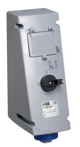 ABB Stotz-Kontakt 216MPM6W, Switchable wall socket, 16 A 6h, IP67, 2P+E, with LSS, 2CMA167949R1000