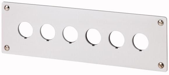 Eaton M22-E6 flush-mounted panel, 6 mounting positions, 216547