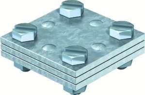 OBO Bettermann 256/DIN 40 40mm cross connector, 5314623