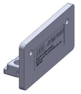ABB Stotz-Kontakt JSM 50H , JSM 50H base plate for contactless sensor EDEN EVA , 2TLA020205R6400