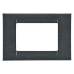 Gewiss GW22293 System Virna 3M slate cover frame