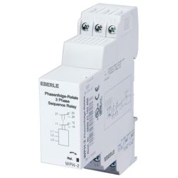 Eberle 080023162400 Phase sequence relay WPH-2 22.5mm 2 changeover contacts
