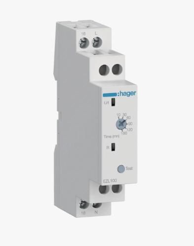 Hager EZL100 230V AC 1 changeover time relay
