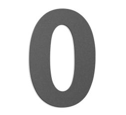 CMD house number G0 anthracite large