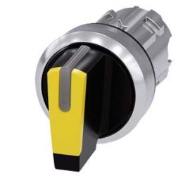 Siemens 3SU1052-2BL30-0AA0 toggle switch illuminated 22mm round yellow
