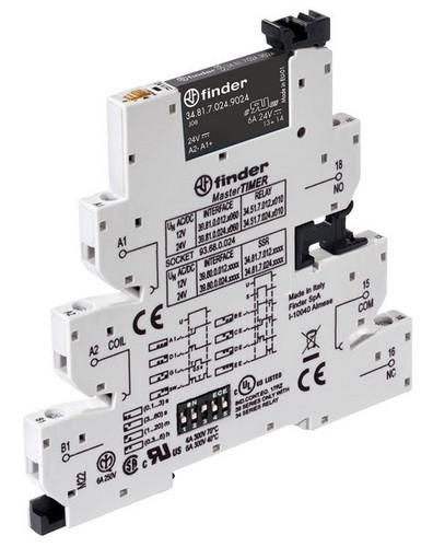 Finder 39.80.0.012.9024 SSR coupling relay Master TIMER