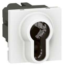 Legrand 077074 key switch 0/2L 6A 2 modules white, (white)