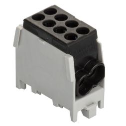 Pollmann 2080192 HLAK 25-1/2/25 M2 black main line branch terminal