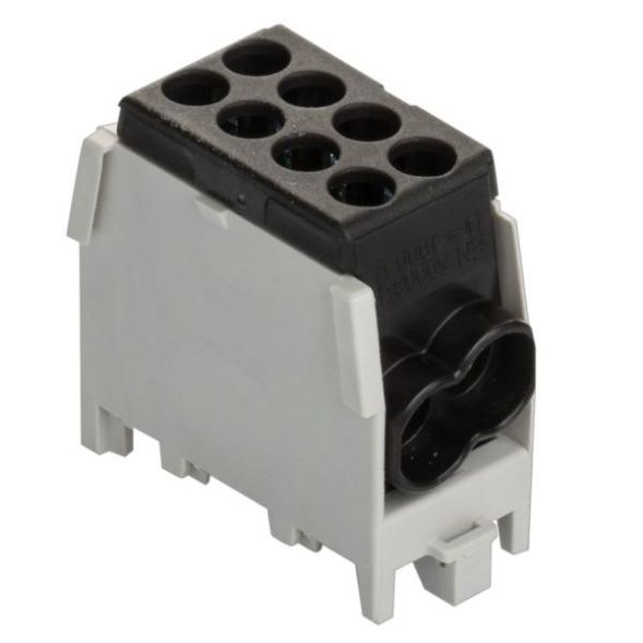 Pollmann 2080192 HLAK 25-1/2/25 M2 black main line branch terminal