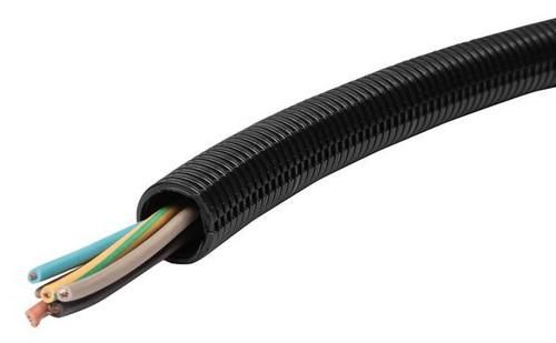 Fränkische Rohrwerke 4160001900 1PASM-19B.50 plastic black corrugated pipe