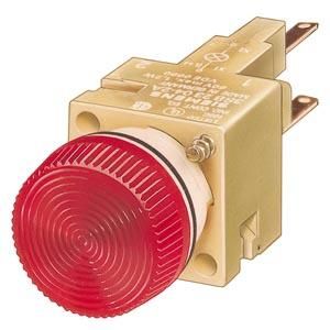 Siemens 3SB2207-0LC01 illuminated pushbutton 16mm red 1NC W2x46D
