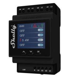 SHELLY Pro 4PM switching actuator | 4 channel