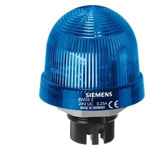 Siemens 8WD5340-0CF recessed light flashing light element UC 115V blue