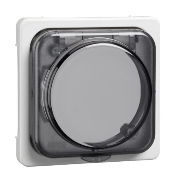 ELSO 207214 Day/Week timer pure white central plate