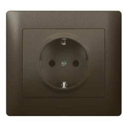 Legrand 771263 socket Galea dark bronze , (Bronze)