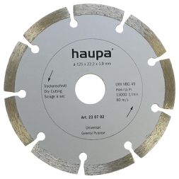 HAUPA 230691 Diamond cutting disc Ø125mm for brick