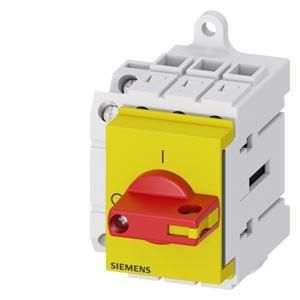 Siemens 3LD3430-1TK13 load disconnector 3LD3 Iu=63A 3-pole 22.0kW red/yellow 1Ö+S