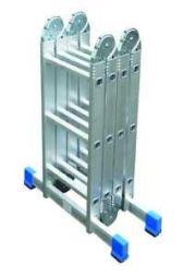 PROTEC.class 05105259 Ladders Aluminium multi-purpose ladder 4x4 with tread PAVZLT44