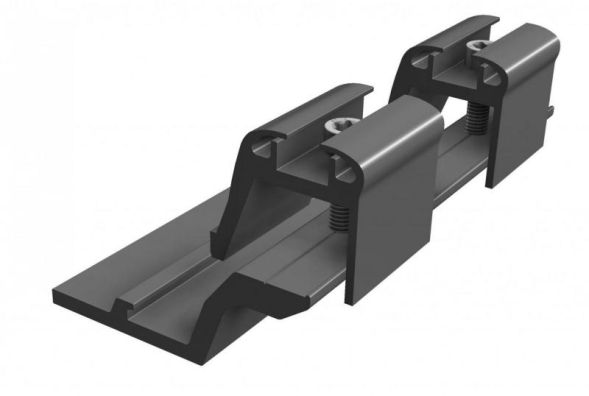 SL Rack 86100-00 RAIL 2.0, black anodized external connector