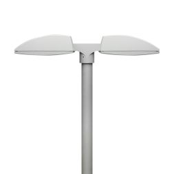 Meyer Licht 8 287 465 070 Fluxa A white 2x2x33W LED mast light